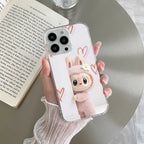Labubu Anti Yellow Clear Case For iPhone 11 Pro
