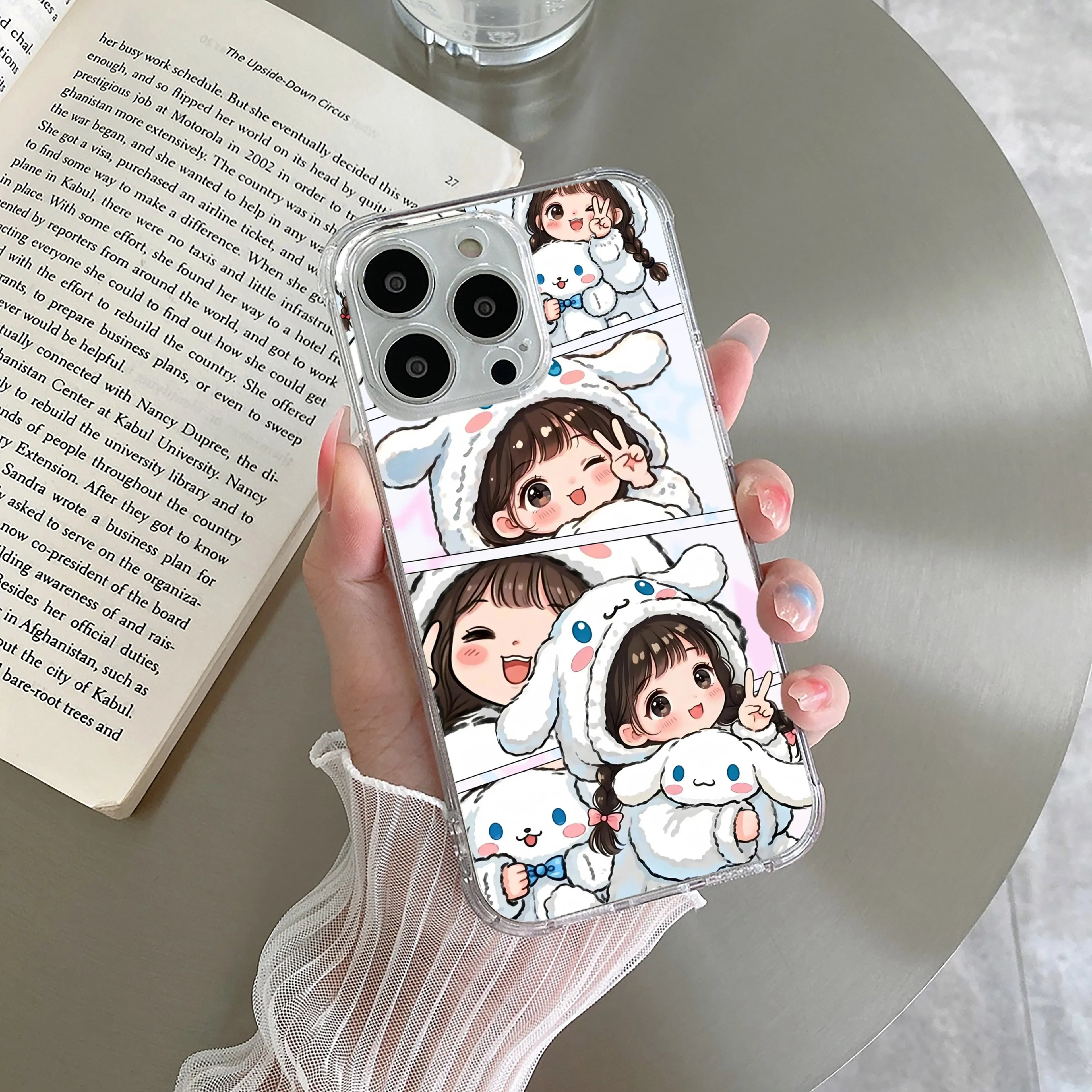 Super Girl Transparent Silicon Case For iPhone - ShopOnCliQ