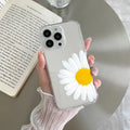 Daisy Flower Transparent silicon case For iPhone 13 Pro