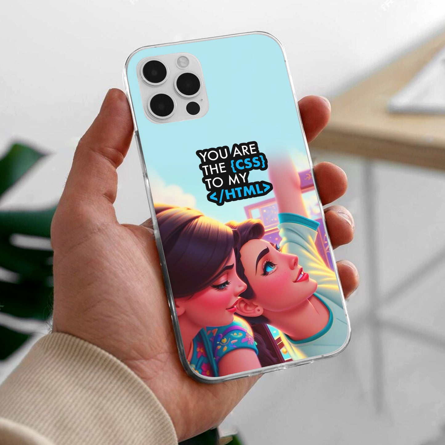 You Are The Css To My Html Silicon Case For iPhone