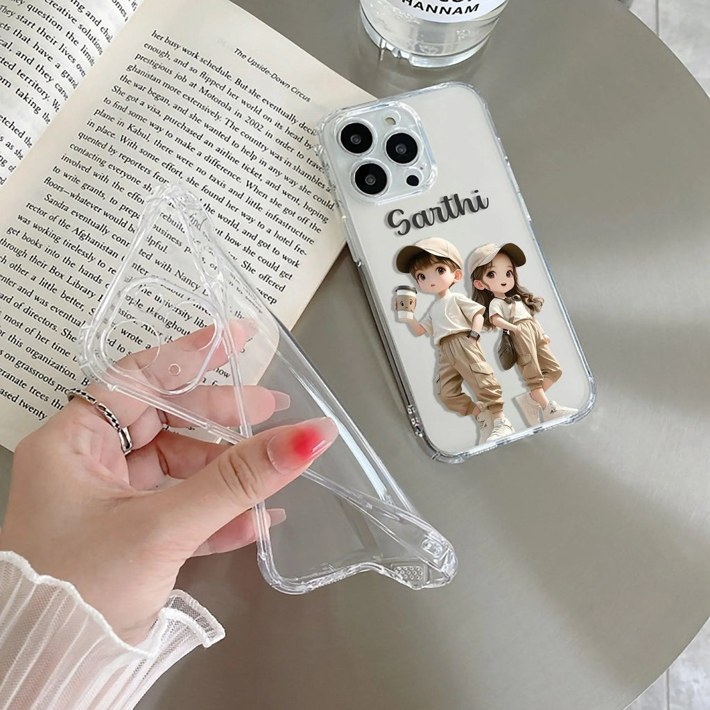 Sweet Harmony Customize Transparent Silicon Case For Google Pixel 10 Pro XL