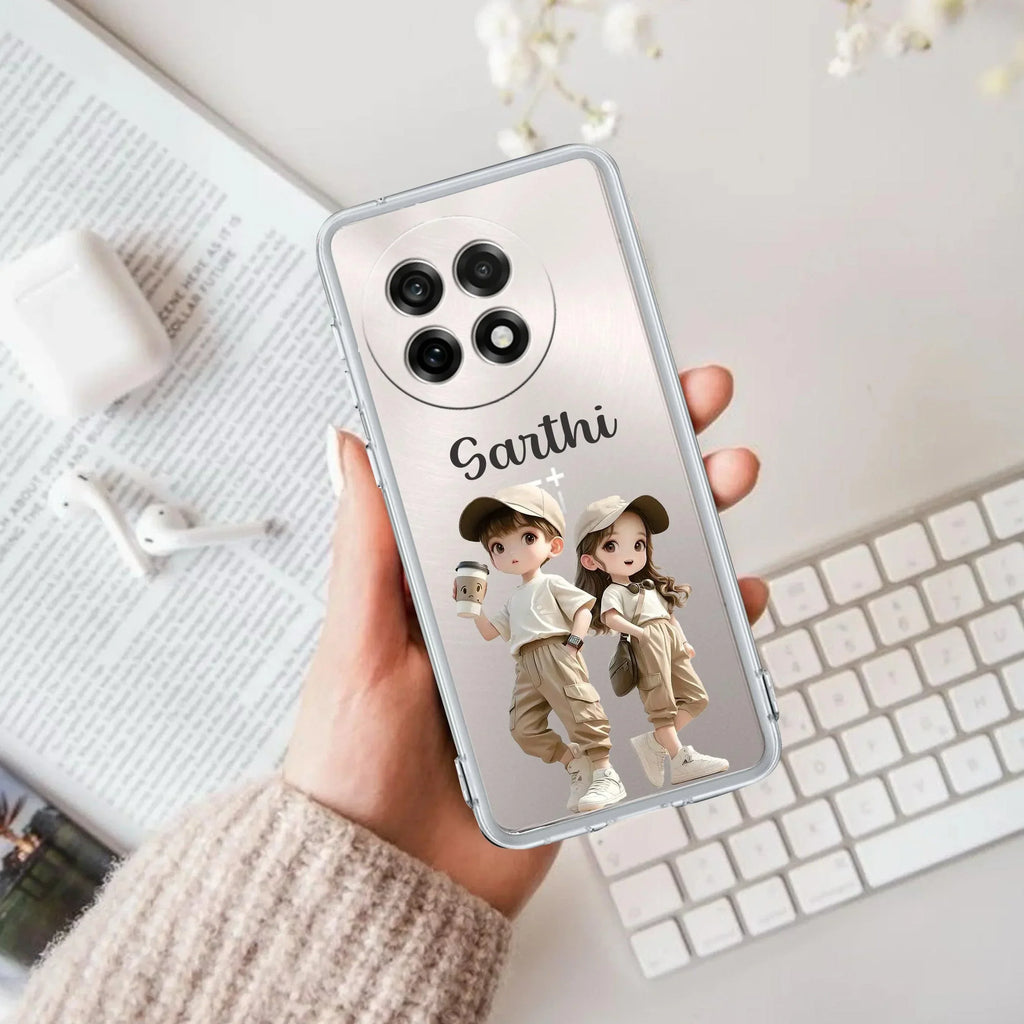 Sweet Harmony Customize Transparent Silicon Case For OnePlus - ShopOnCliQ