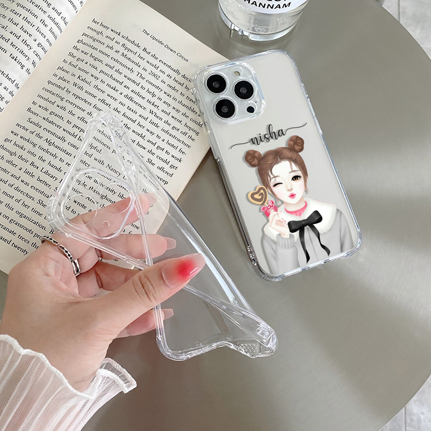 Candy Wink Customize Transparent Silicon Case For Vivo - ShopOnCliQ