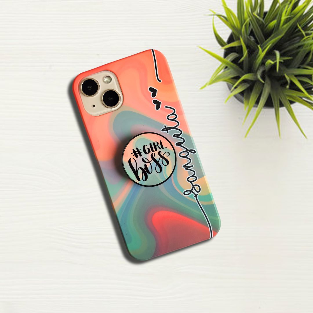 Flotterring Marble Effect V2 Phone Case Cover For iPhone