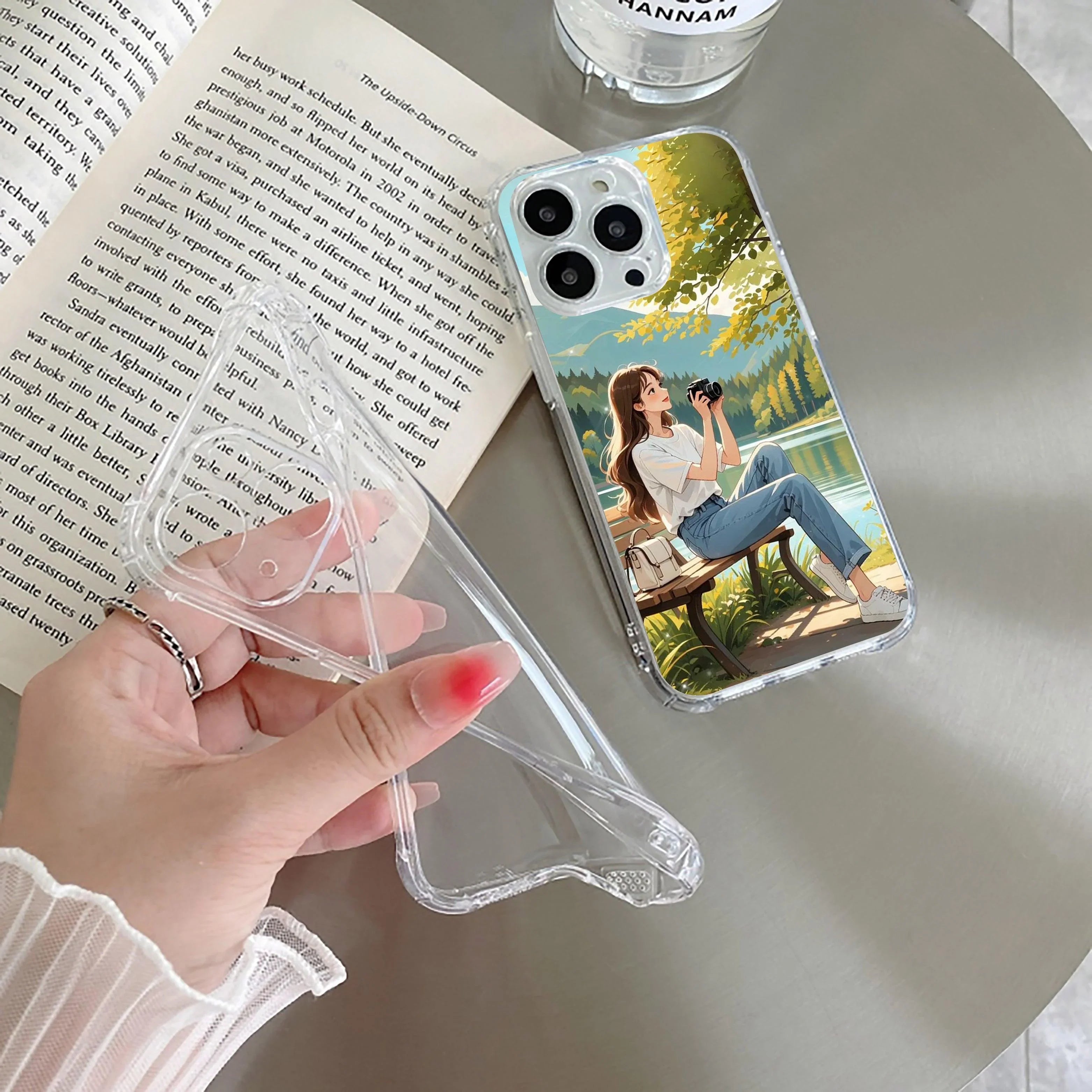 Natures Frame Transparent Silicon Case For Google - ShopOnCliQ