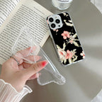 Retro Floral Transparent Silicon Case For Vivo - ShopOnCliQ