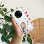 Stylish Girl Customize Transparent Silicon Case For Realme 11 5G