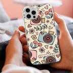 Summer Camera Anti Yellow Clear Case For iPhone 14 Pro Max