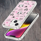 Cute Pink Panda Transparent Silicon Case For Google Pixel 10 Pro XL