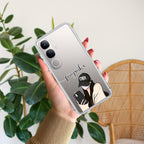 Stylish Girl With Cap Customize Transparent Silicon Case For Vivo - ShopOnCliQ