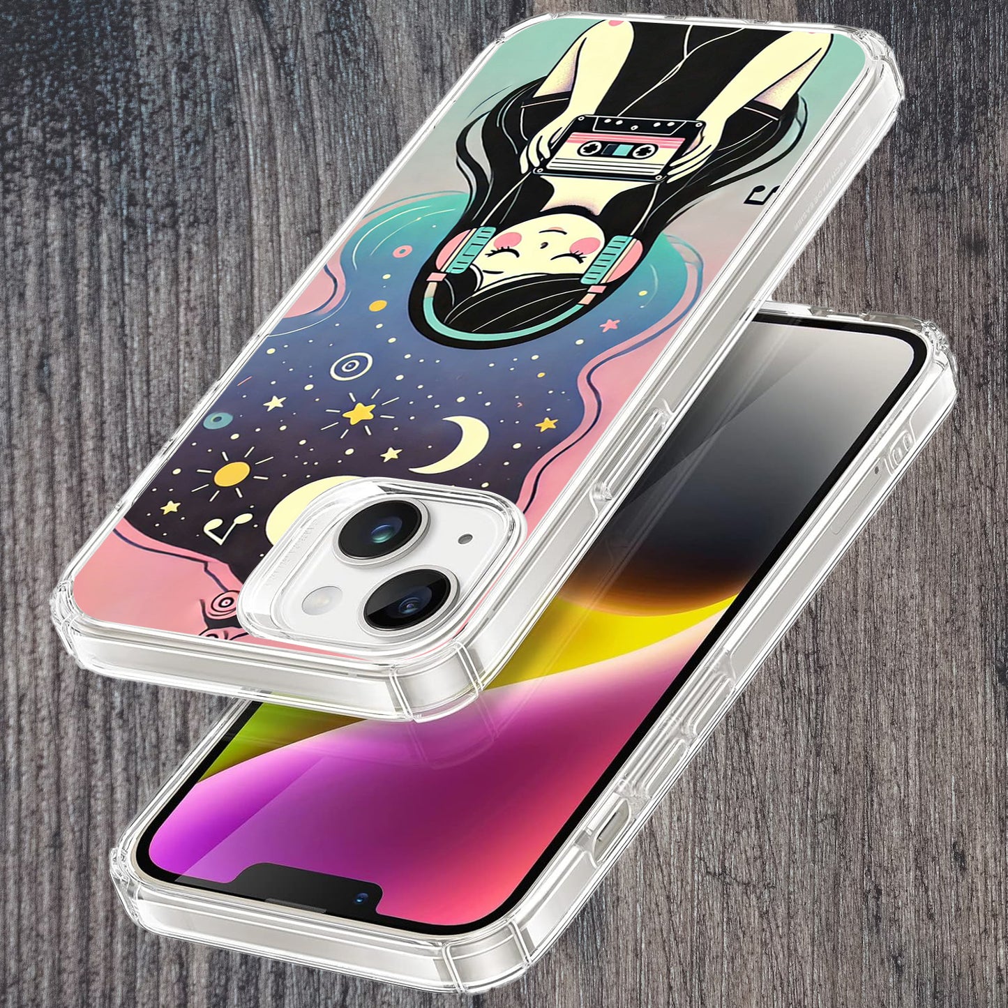 Luna Transparent Silicon Case For iPhone - ShopOnCliQ