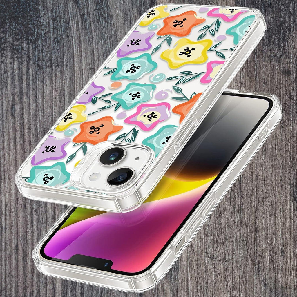 Star Floral Transparent Silicon Case For Google Pixel 10 Pro XL