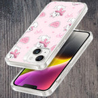 Cute Kitty Bliss Transparent Silicon Case For Motorola - ShopOnCliQ