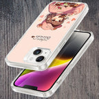 Dessert Dream Transparent Silicon Case For iPhone 15 Plus