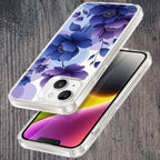 Midnight Bloom Transparent Silicon Case For iPhone - ShopOnCliQ