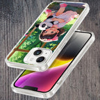 Blush & Panda Transparent Silicon Case For Google Pixel 10