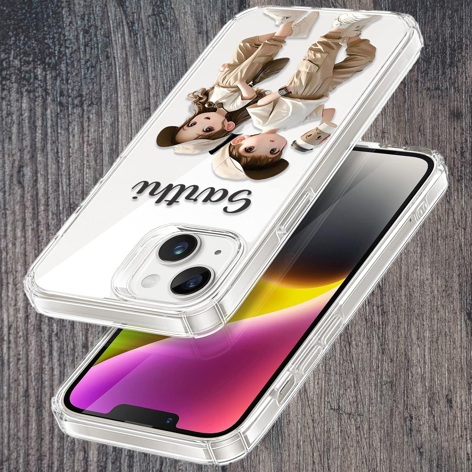 Sweet Harmony Customize Transparent Silicon Case For Samsung - ShopOnCliQ