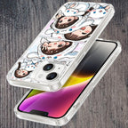 Super Girl Transparent Silicon Case For iPhone 15 Pro