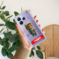 Music Cat Customize Transparent Silicon Case For Redmi A5 4G