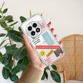 Stickers Happiest Person Transparent Silicon Case Peach For OnePlus - ShopOnCliQ