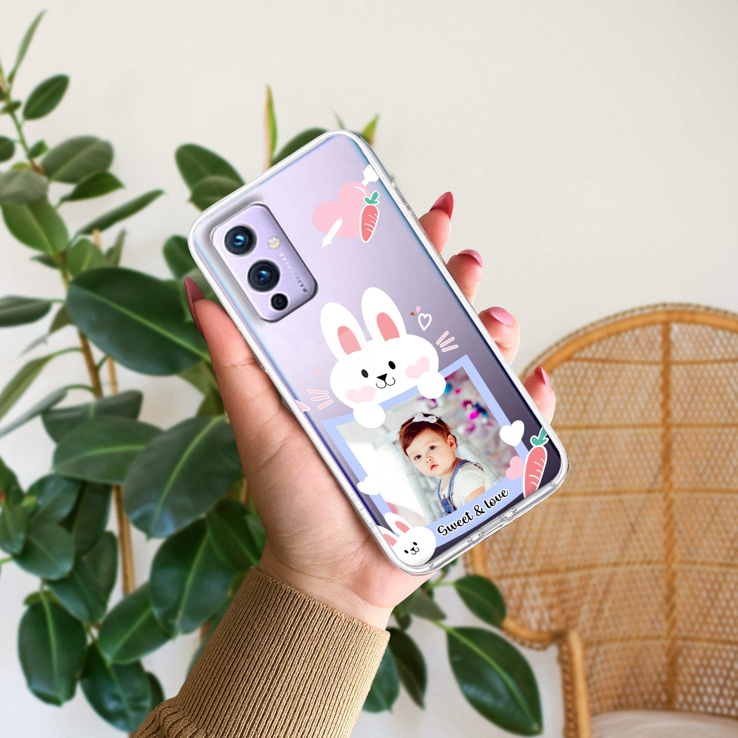 Customize Photo Transparent Silicon Case For OnePlus