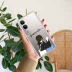 Relax Mood Customize Transparent Silicon Case For Vivo V21 5G