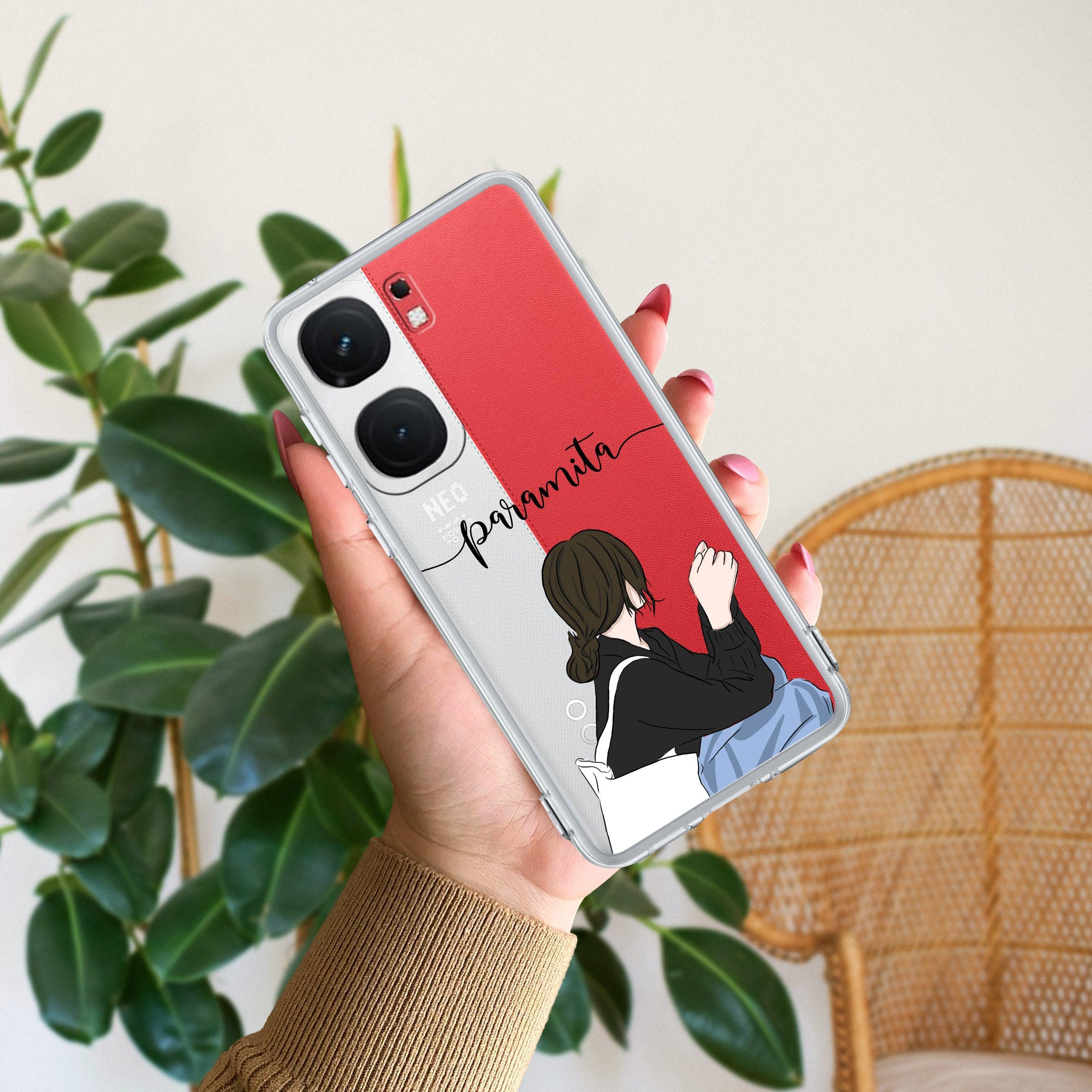 Relax Mood Customize Transparent Silicon Case For iQOO Z7 Pro 5G