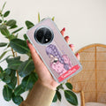 Braid Girl Customize Anti Yellow Case For Oppo F27 Pro Plus 5G