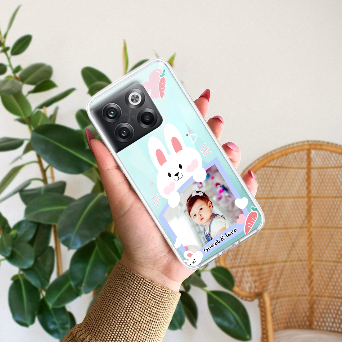 Customize Photo Transparent Silicon Case For OnePlus