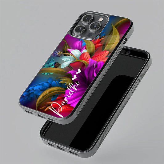 Margenta Glass Case Cover For iQOO