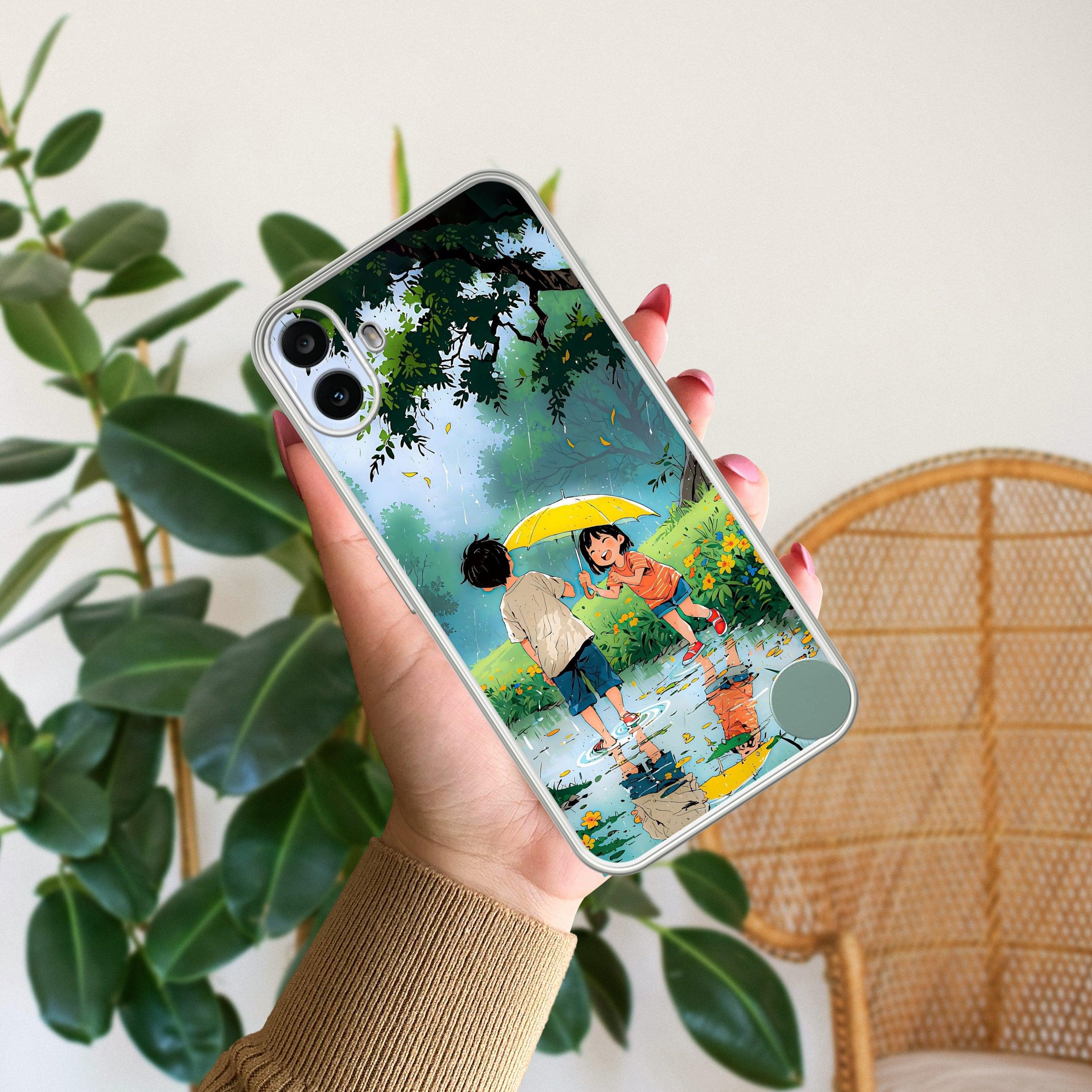 Raindrop Moments Transparent Silicon Case For Nothing - ShopOnCliQ