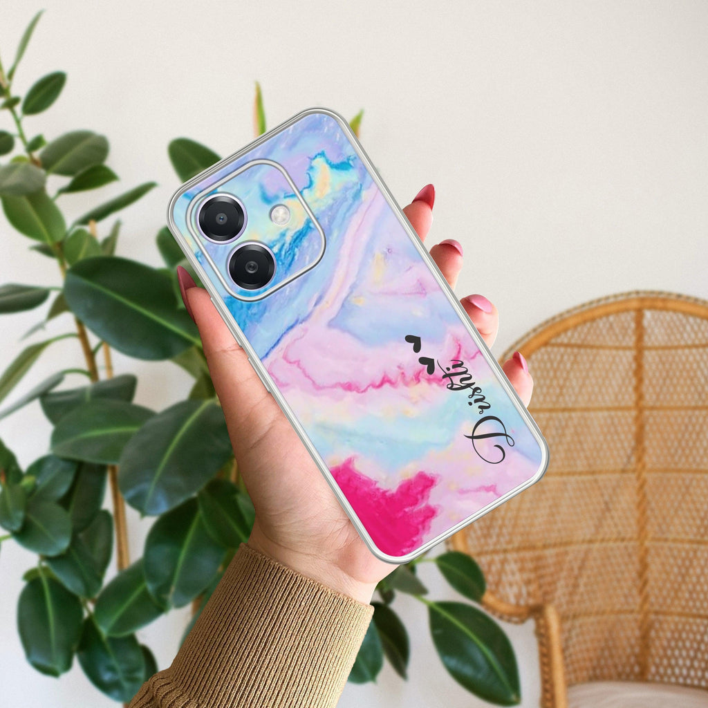 Customized Rainbow Anti Yellow Case For Oppo A5 Pro 5G