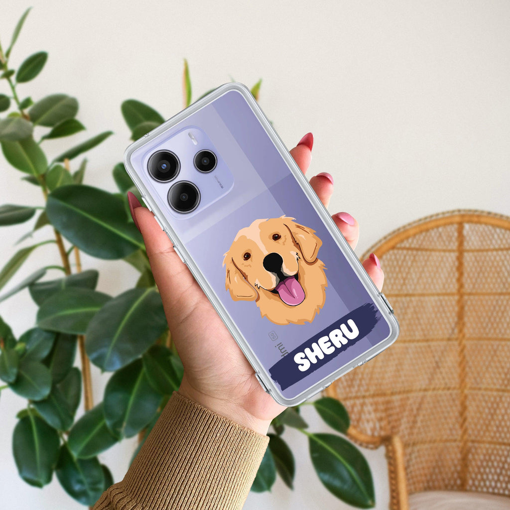 Dog Lovers Customize Transparent Silicon Case For Redmi/Xiaomi - ShopOnCliQ