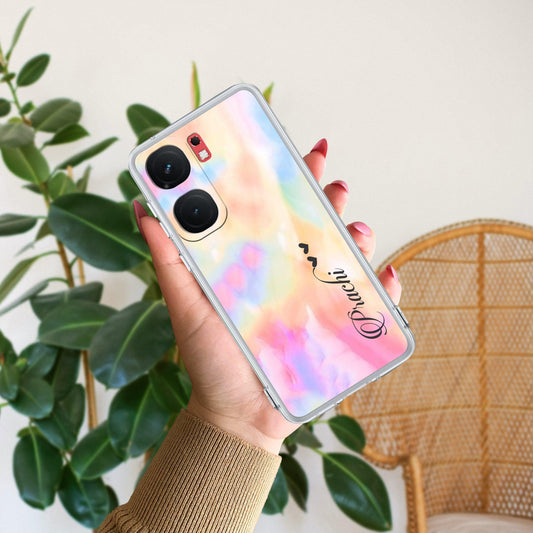 Customized Rainbow Silicon Case For iQOO