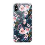 Cute Floral Transparent Silicon Case For iPhone 14 Plus