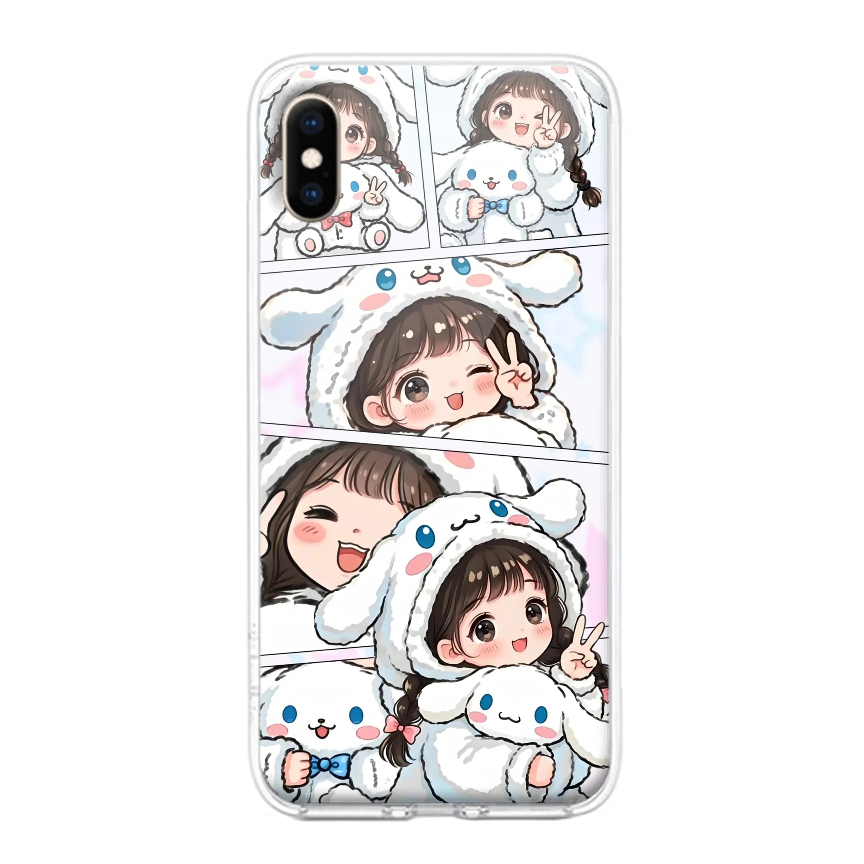 Super Girl Transparent Silicon Case For iPhone - ShopOnCliQ