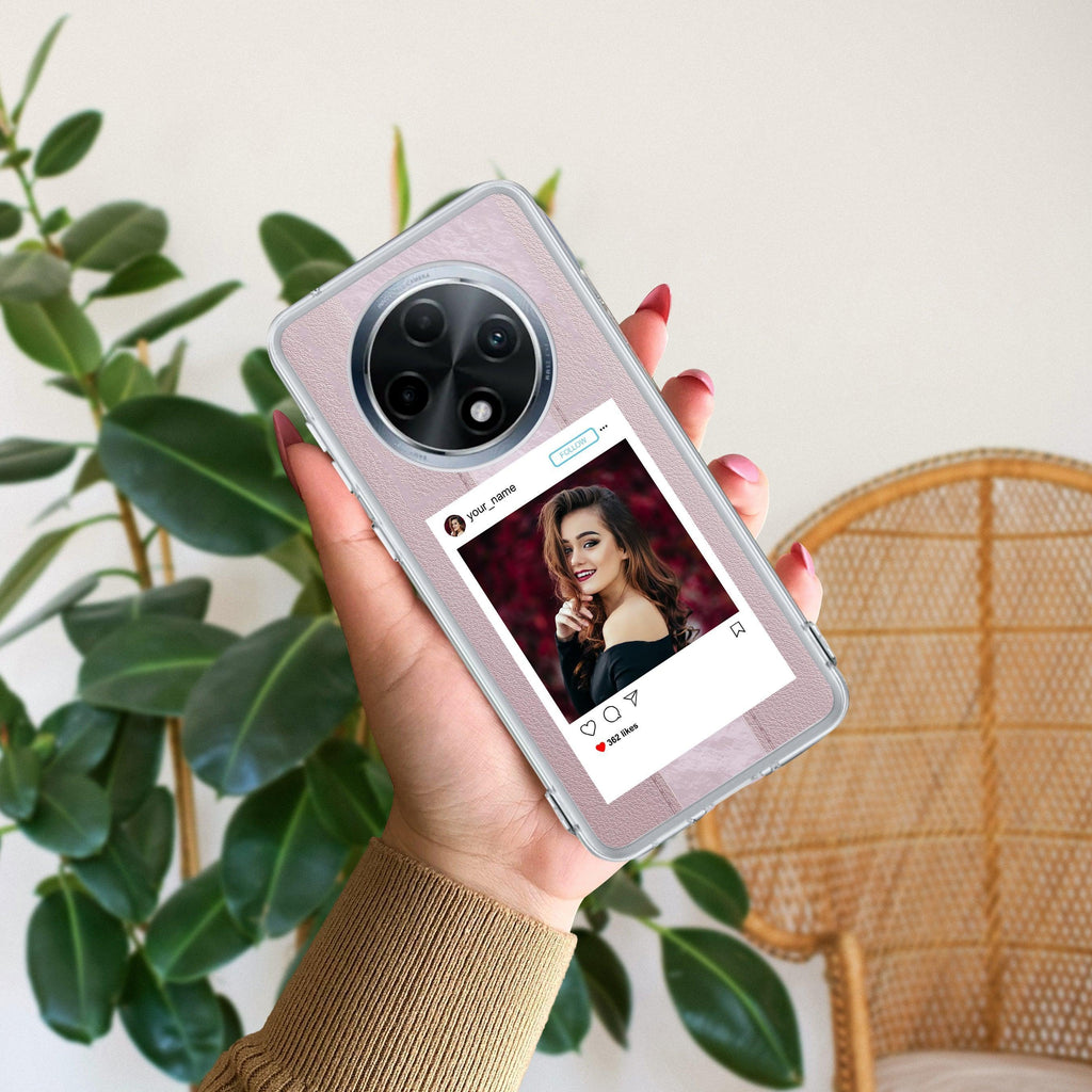 Customize Photo With Name Transparent Silicon Case For Oppo A59 5G