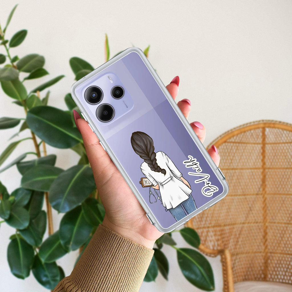 Doctor Customized Transparent Silicon Case For Redmi/Xiaomi - ShopOnCliQ