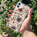 Summer Camera Anti Yellow Clear Case For iPhone 11