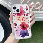 Stunning Floral Transparent Silicon Case For Google