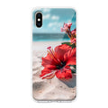Gurhal Floral Transparent Silicon Case For iPhone X/Xs