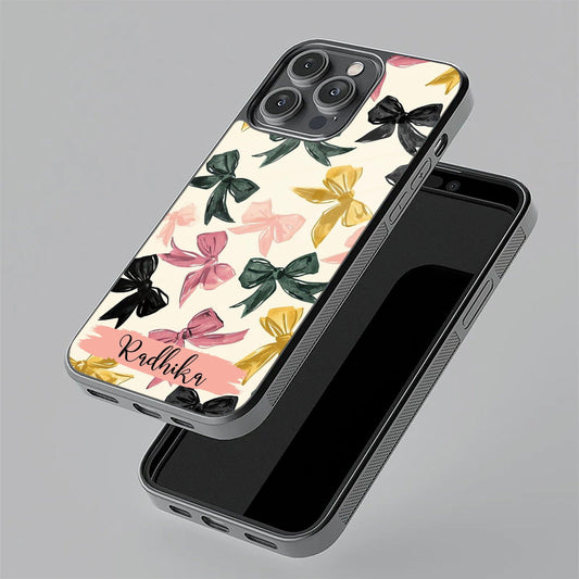 Bow Customize Glass Case Cover For Vivo - ShopOnCliQ