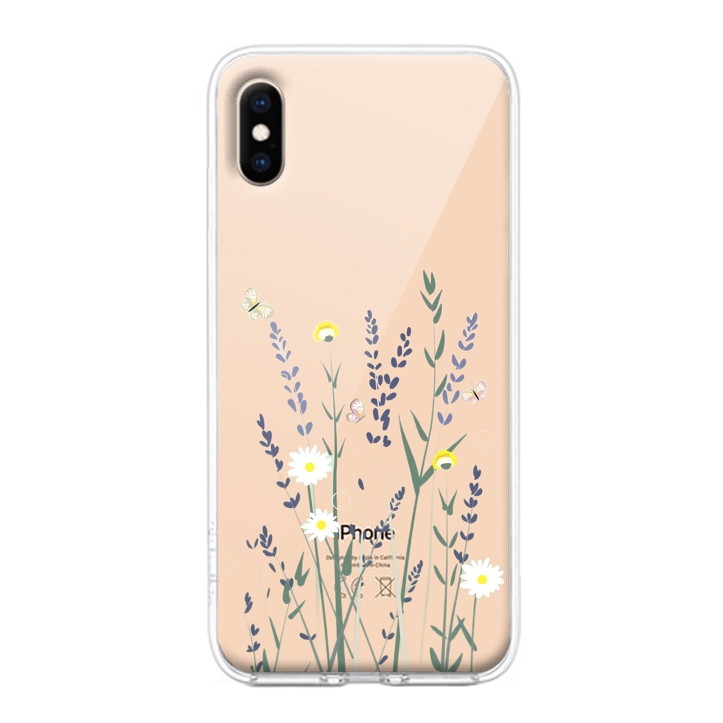 Floral Bush Transparent Silicon Case For Google