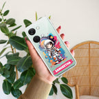 Astronaut Customize Transparent Silicon Case For OnePlus - ShopOnCliQ