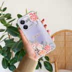 Pink Floral Anti Yellow Case For Oppo A5 Pro 5G