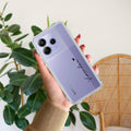 Customize Name Transparent Silicon Case For Redmi A5 4G