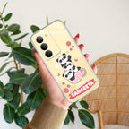 Tino Panda Customize Transparent Silicon Case For Realme 14x 5G