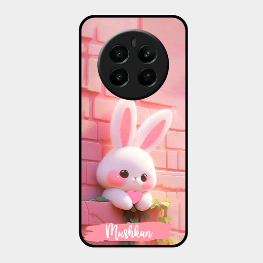 Bunny Glossy Metal Case Cover For Realme