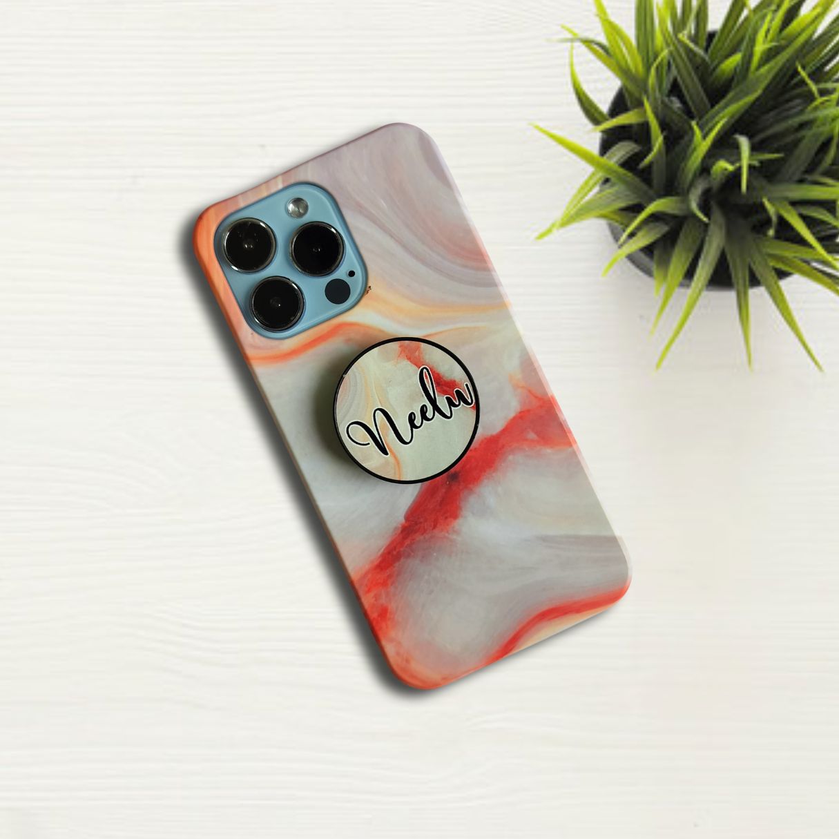Flotterring Marble Effect V2 Phone Case Cover For Vivo