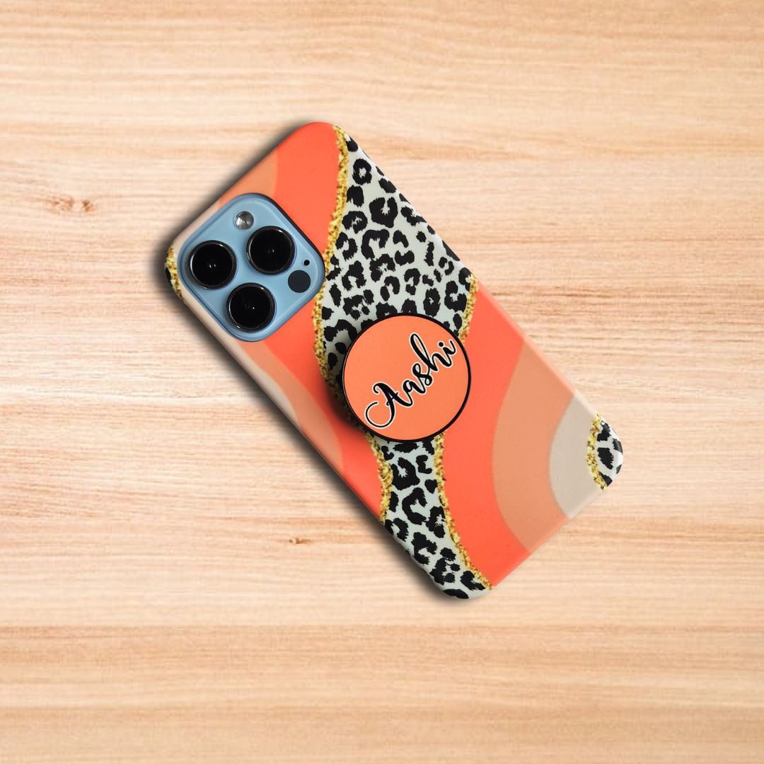 The Leopard Marble Phone Cover Case For Vivo